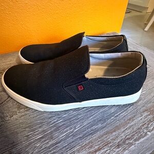 FootJoy Black Slip-On Athletic Shoes (Golf)
